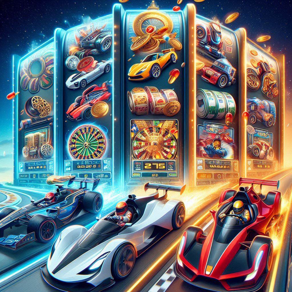 playcasigm Memilih Slot Bertema Mobil Balap yang Tepat untuk Anda