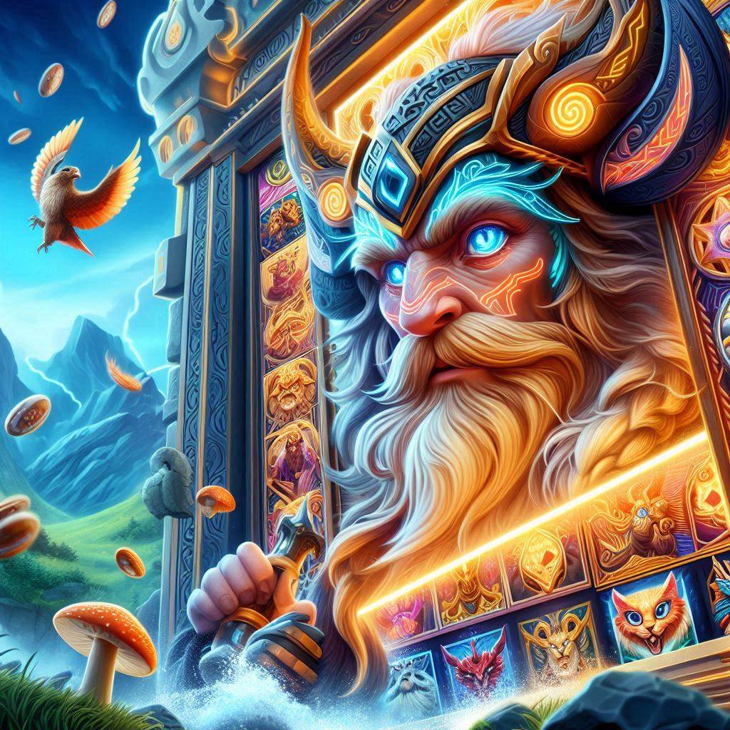 playcasigm Menjelajahi Dunia Slot Bertema Mitologi Skandinavia