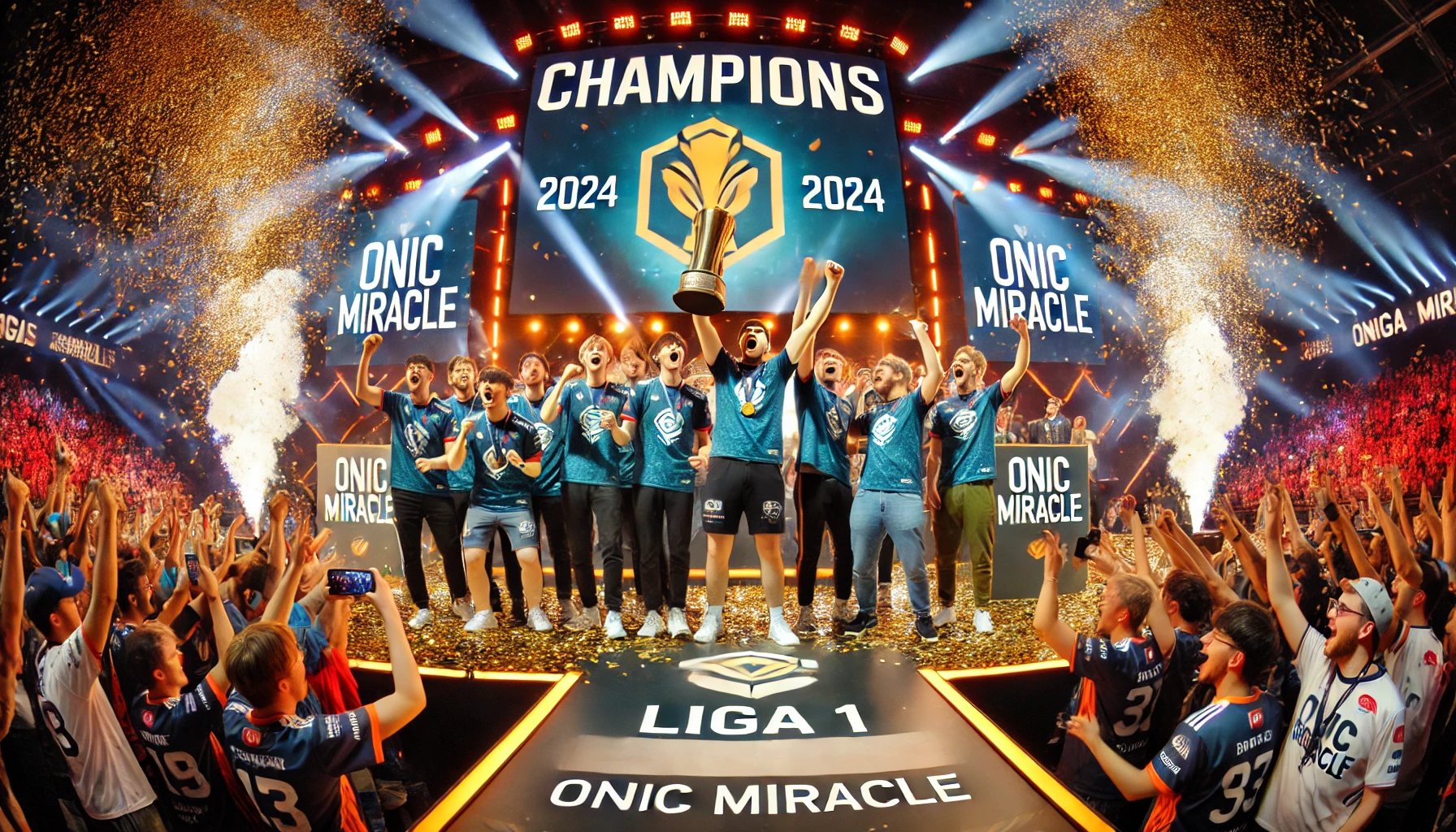 playcasigm Onic Miracle Juara Liga 1 Esports Nasional 2024