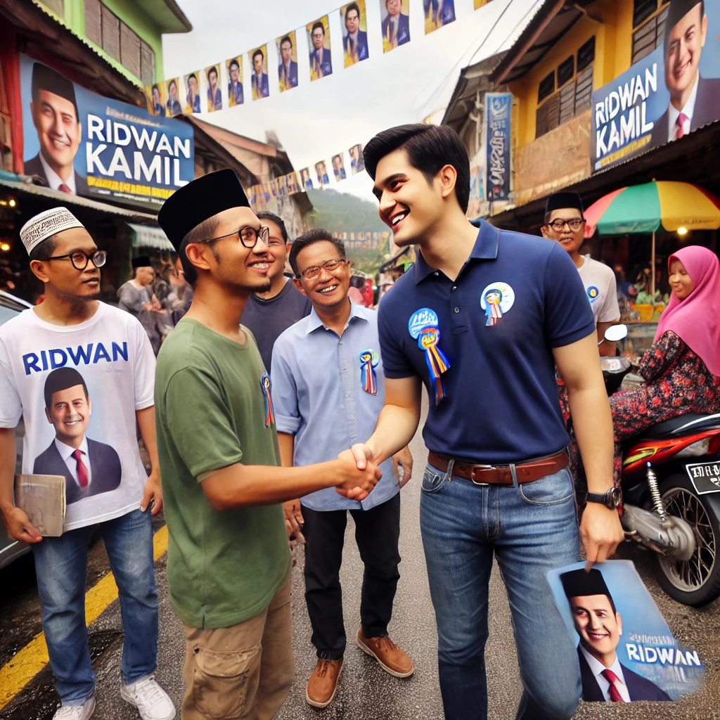 playcasigm Ridwan Kamil Fokus Kampanye dengan Blusukan